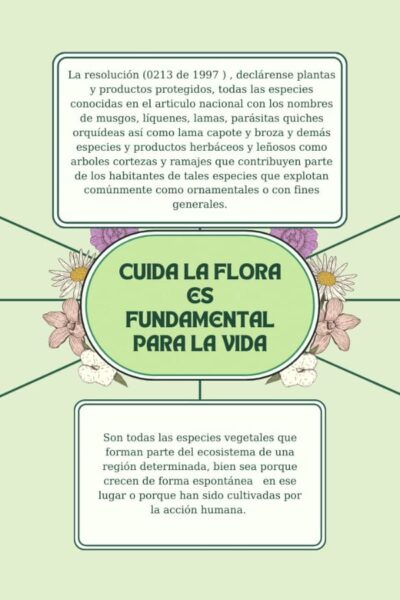 Cuida la flora. Es fundamental para la vida