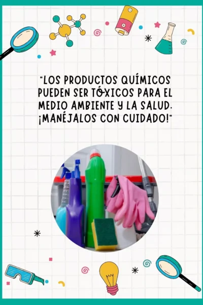 Manejo adecuado de los productos químicos
