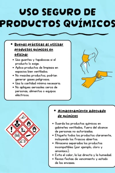 Uso seguro de productos químicos